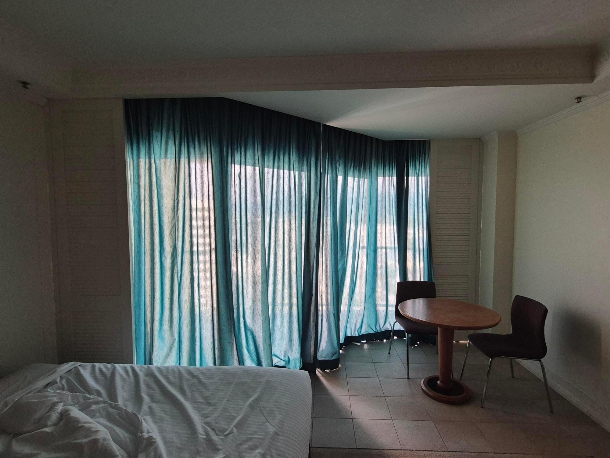 Yep - see through curtains