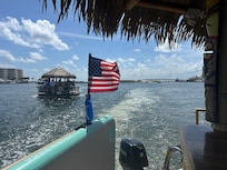 Renting a Tiki for Crab Island was definitely a highlight!!