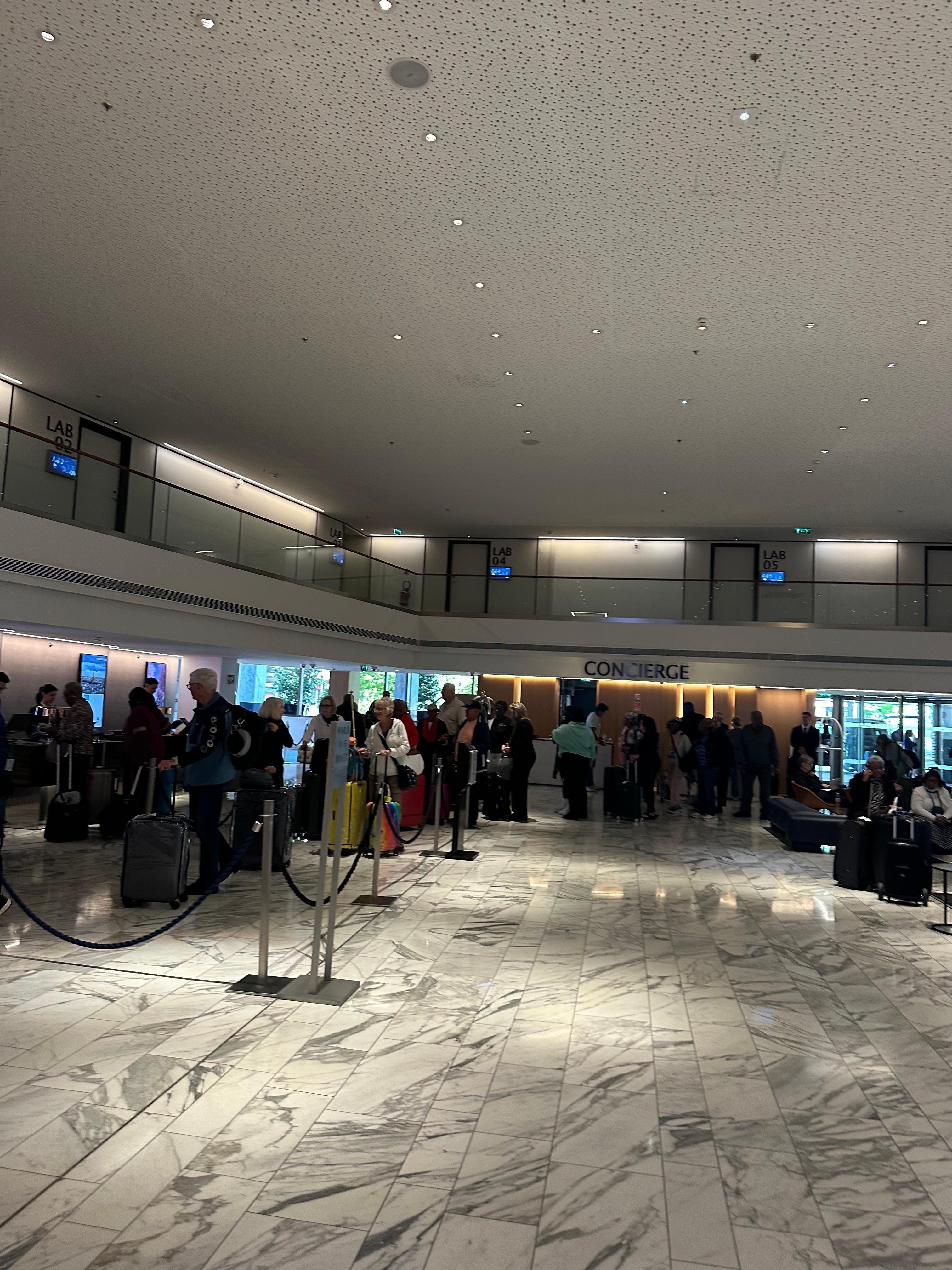 Check in line 