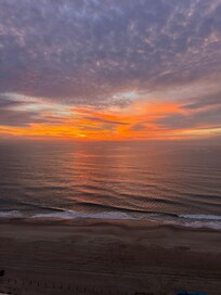 Sunrise from our balcony