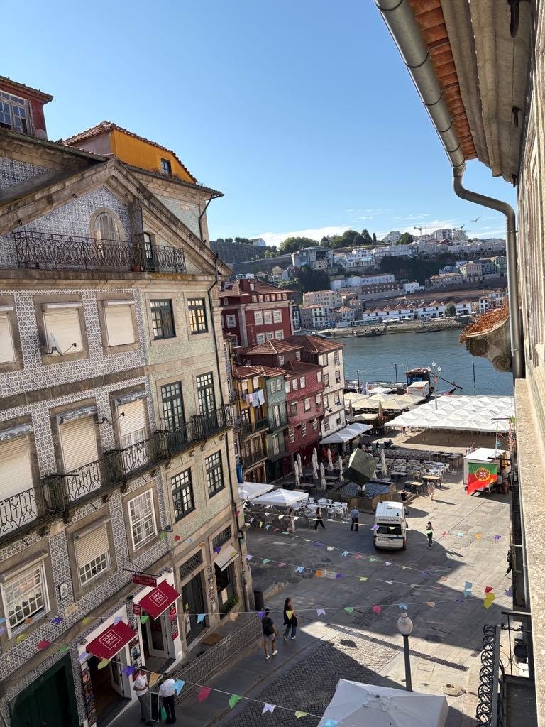View from our apartment