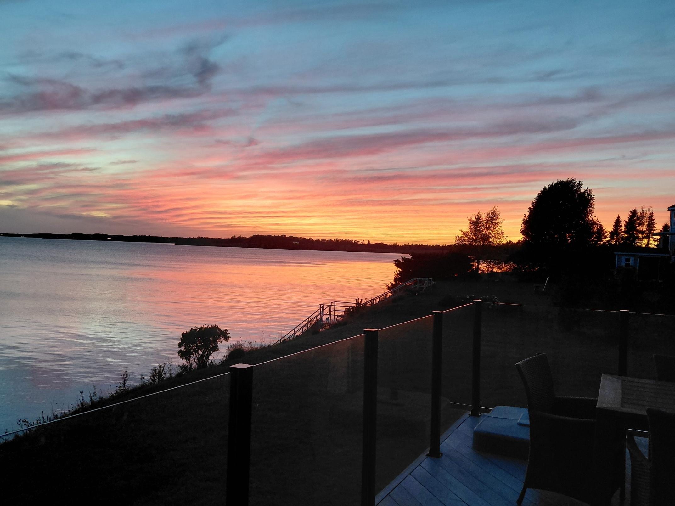 One of the many different sunset views