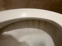 Sanitario con muchísimo sarro