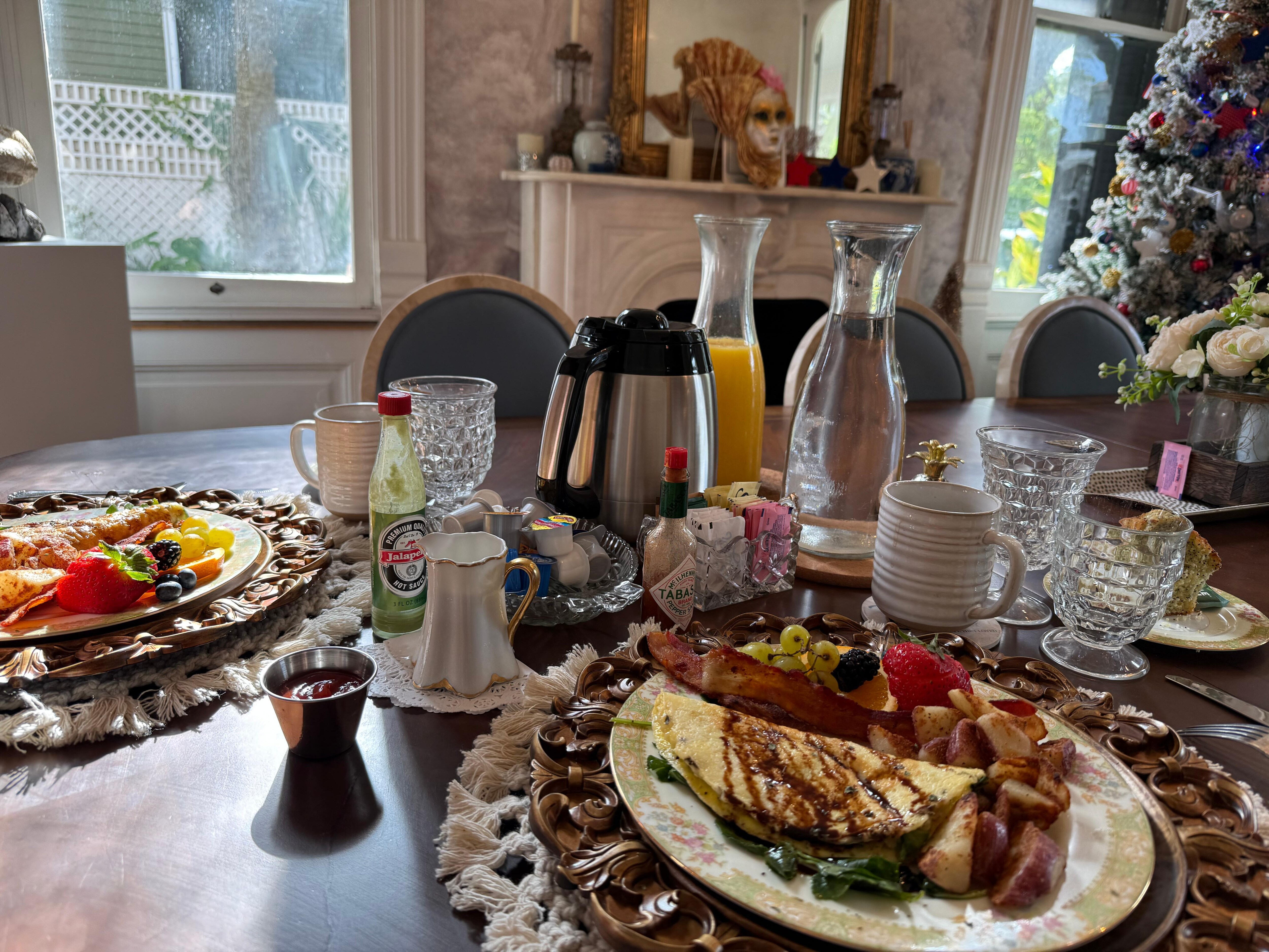 Breakfast was always top notch