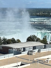 From our room at the Hilton