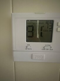 A/C stopped working, it got hot overnight.