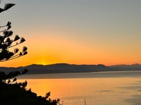 Dawn on the balcony