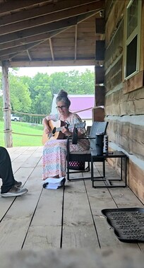 A lil' back porch strumming.