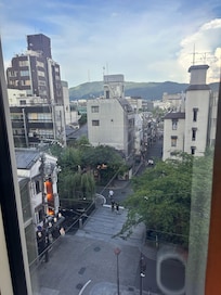 View from our corner room