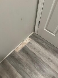 Unfinished floors