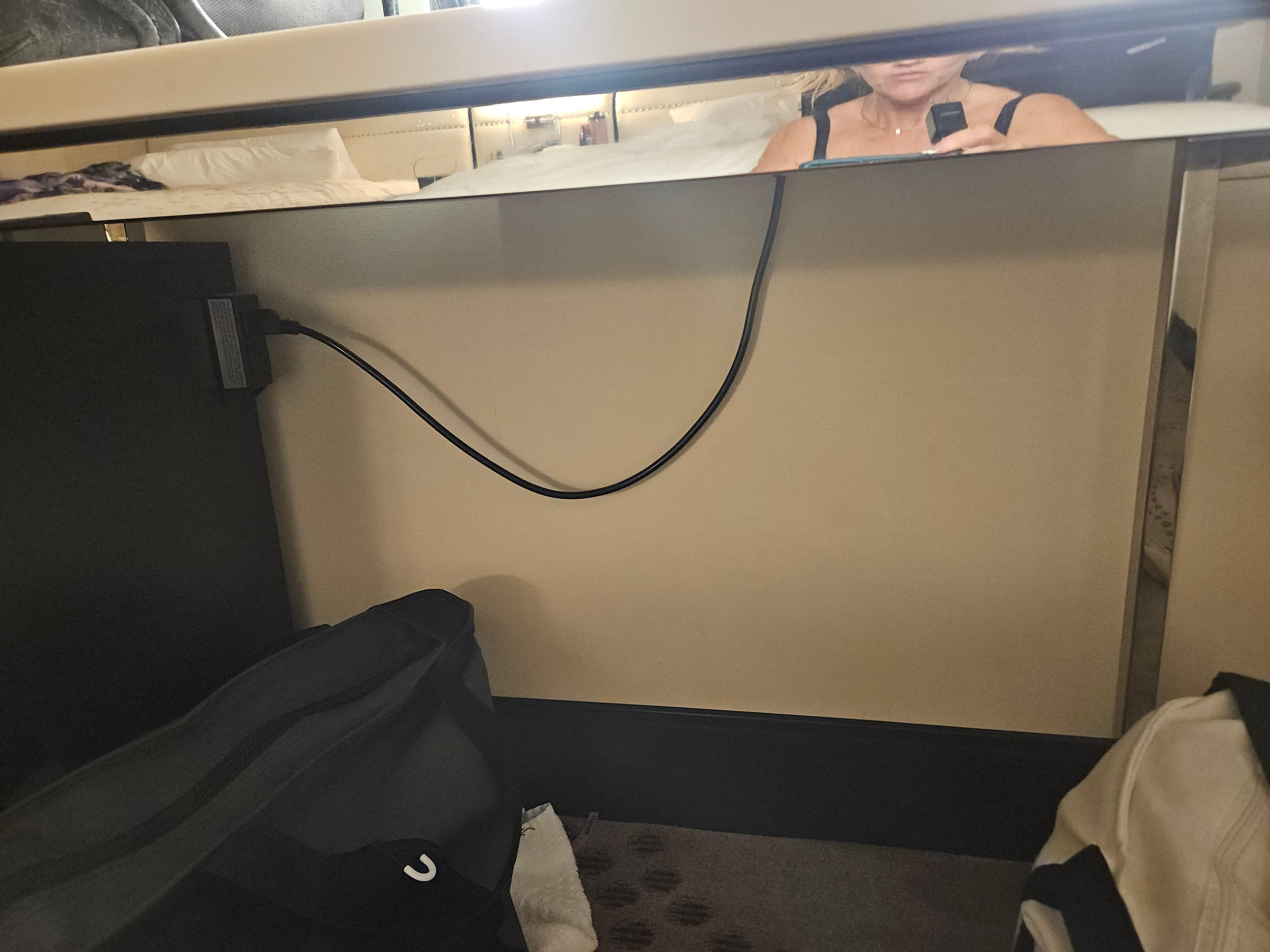 Useless placement of electric outlets 