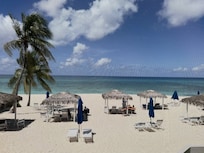 Ocean view from the second floor balcony