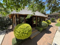 This is the little bar facility near the patio