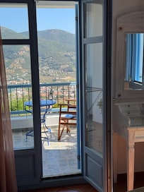 Looking out from our bedroom