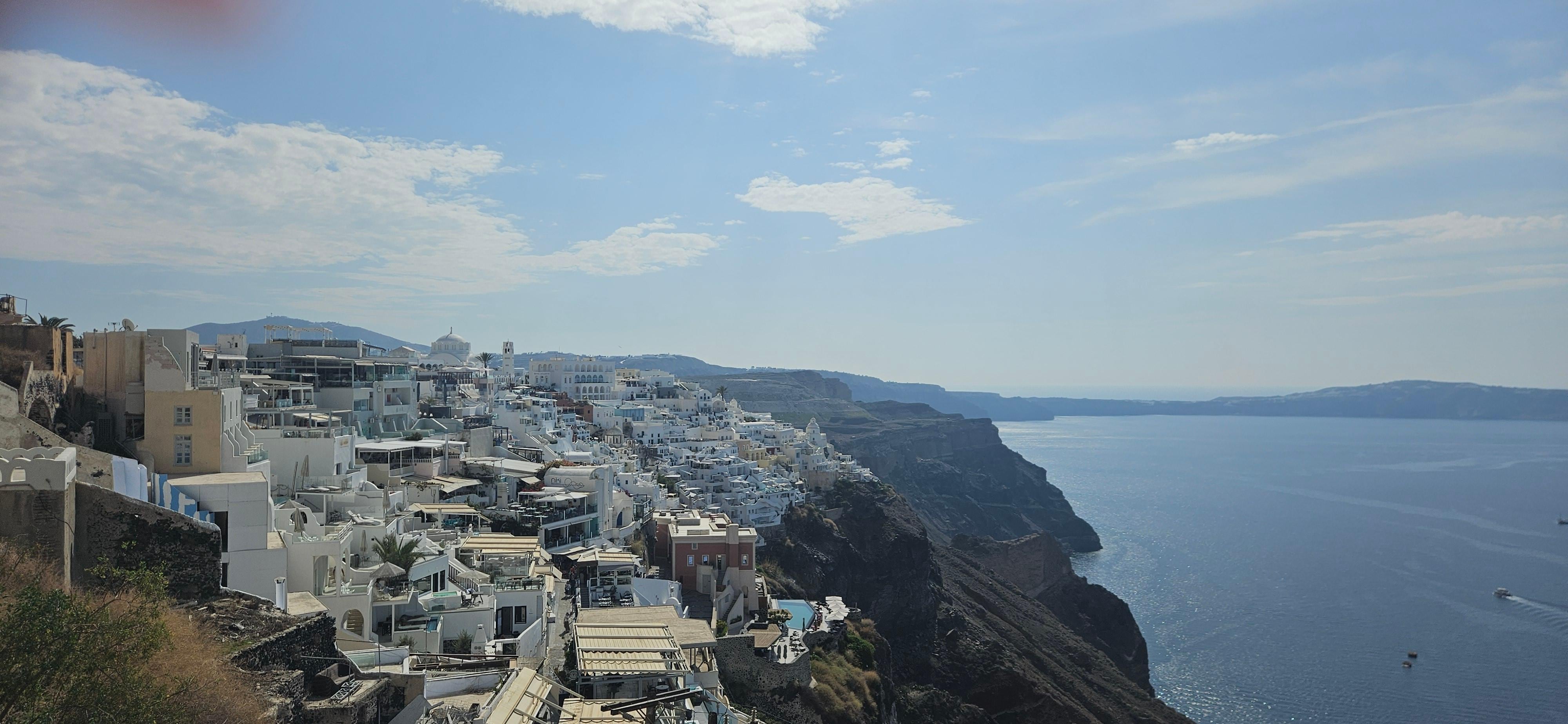 Spectacular view from the hotel