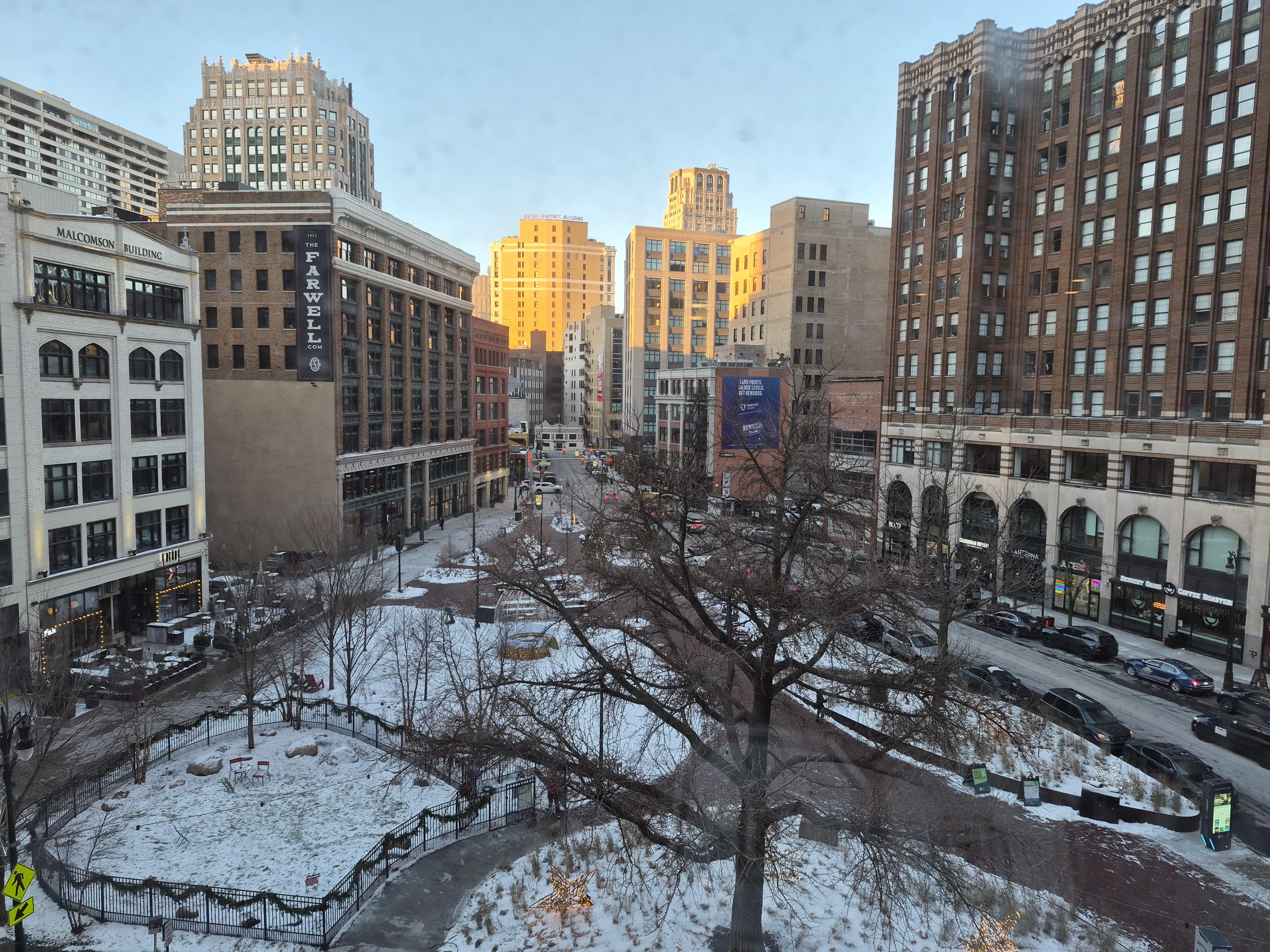 Park view from living room.