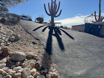 One thing that could be noted is that the driveway is amazingly STEEP. Luckily there are two spots at the top to park so it worked well for us. 3 of the 5 are. Afraid of heights.