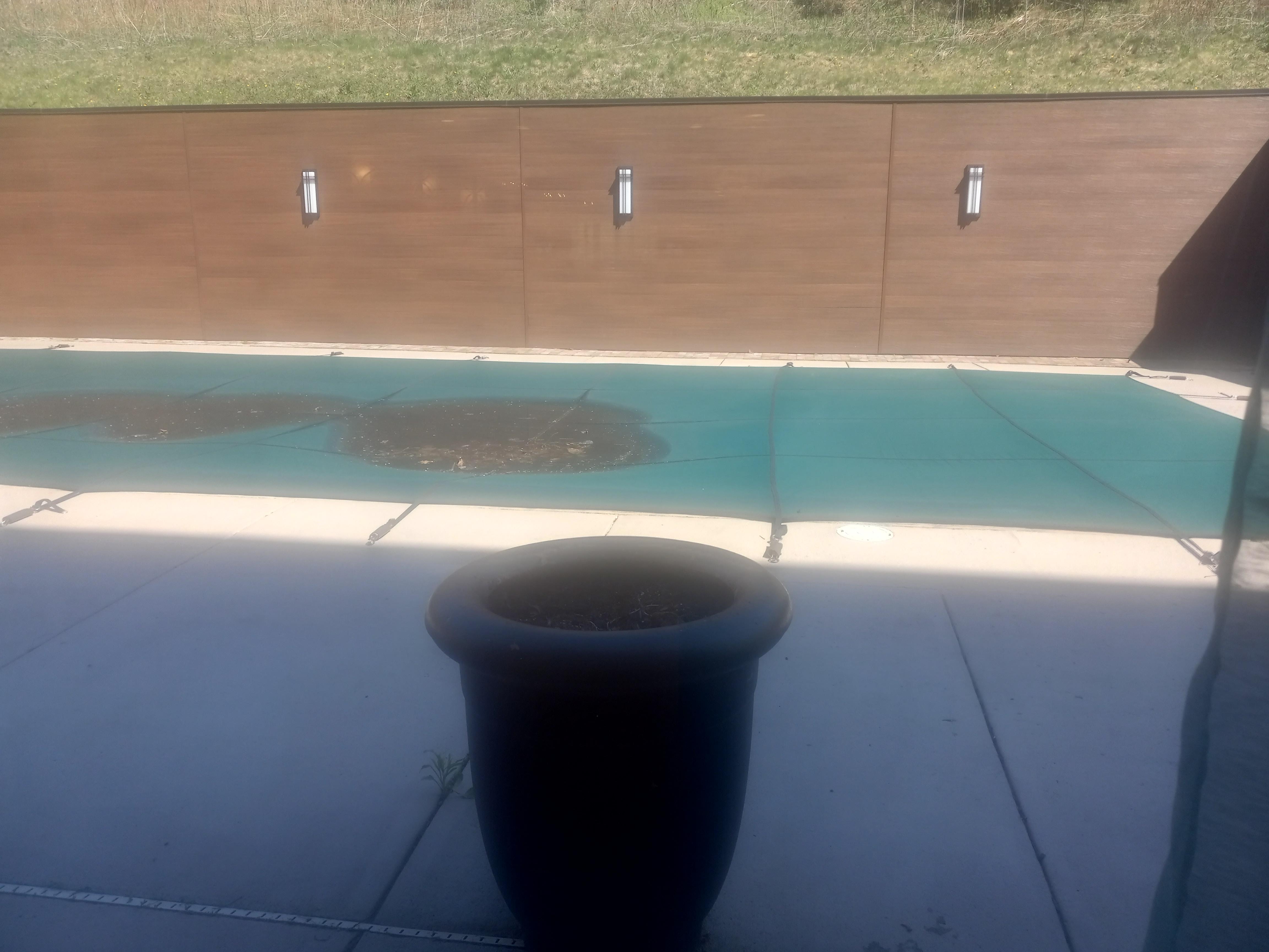 Pool was closed.