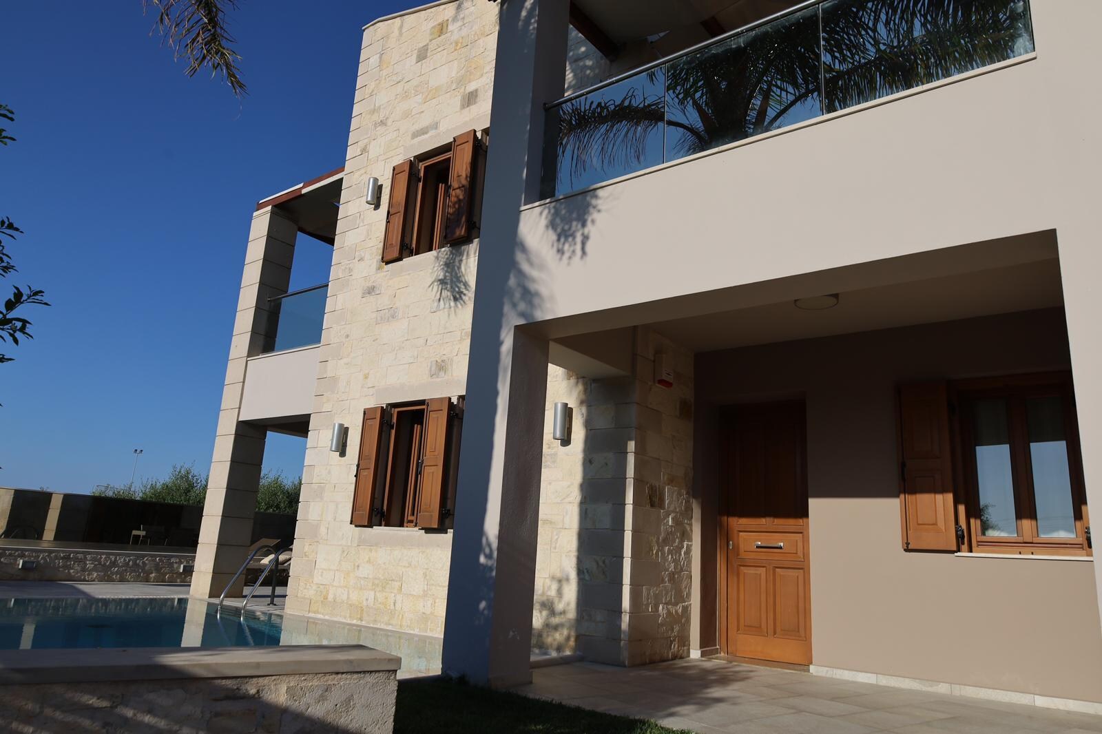 Frontansicht des Hauses