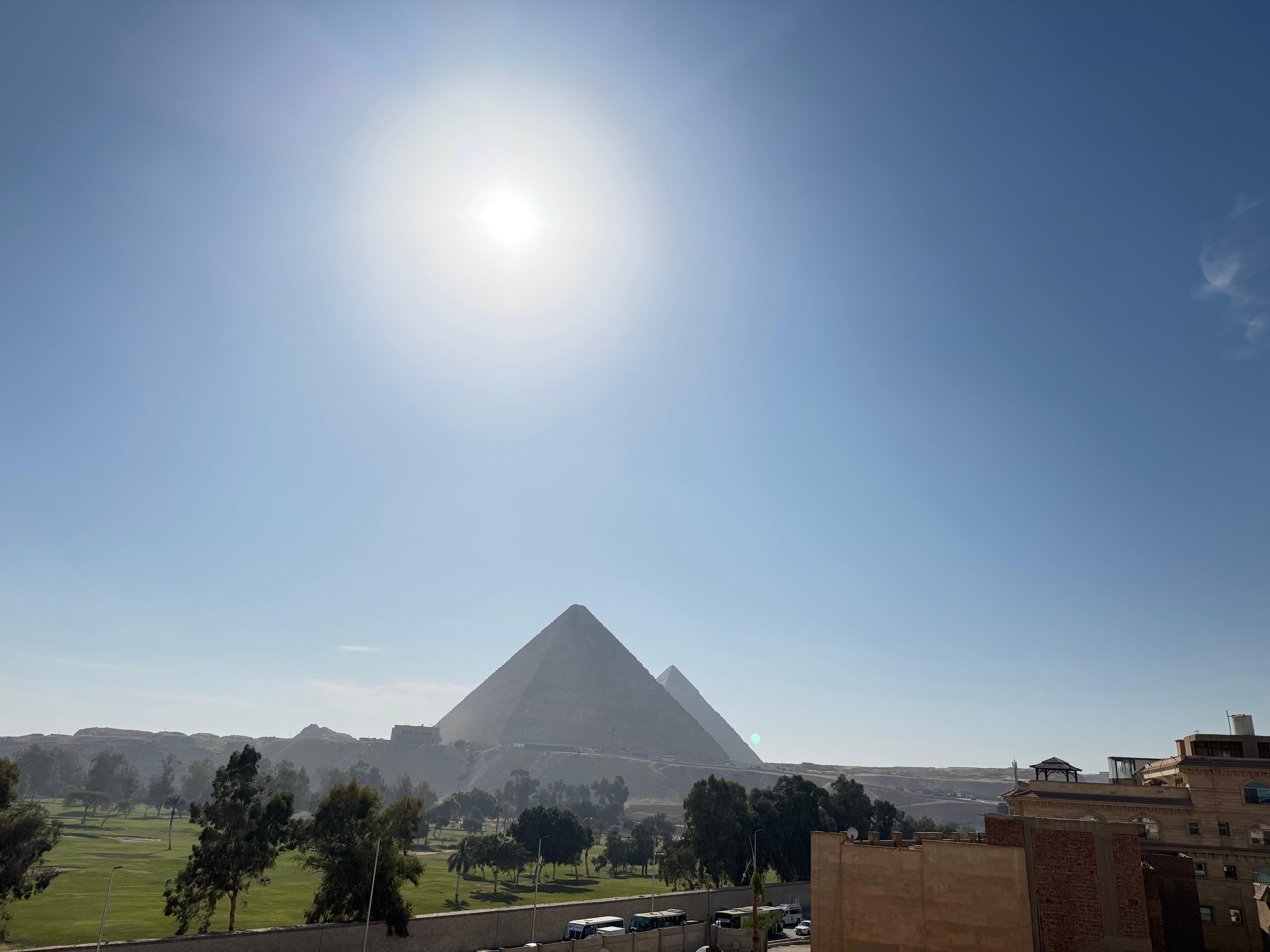 Vue depuis la fenêtre de la chambre 