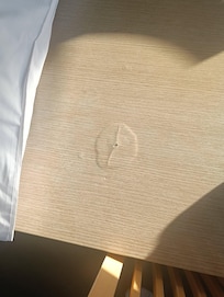 Outdated furniture in need of replacement.