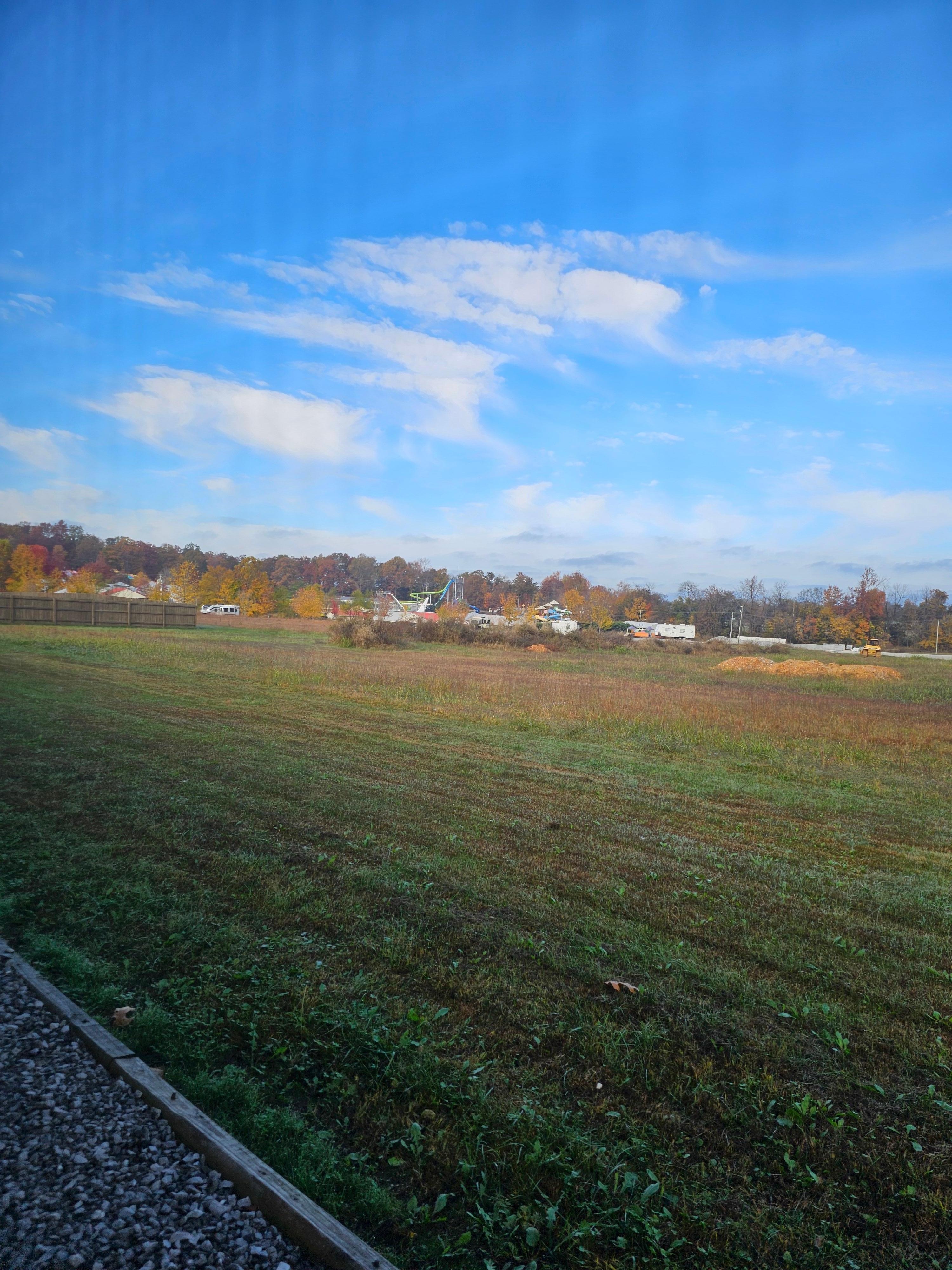 View of the water park from our room!