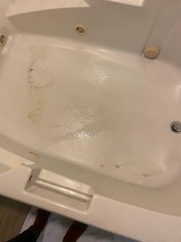 After i drained the tub