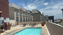 Roof top swimming pool