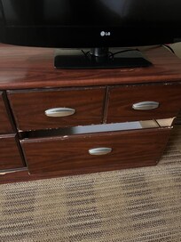 Broken drawer