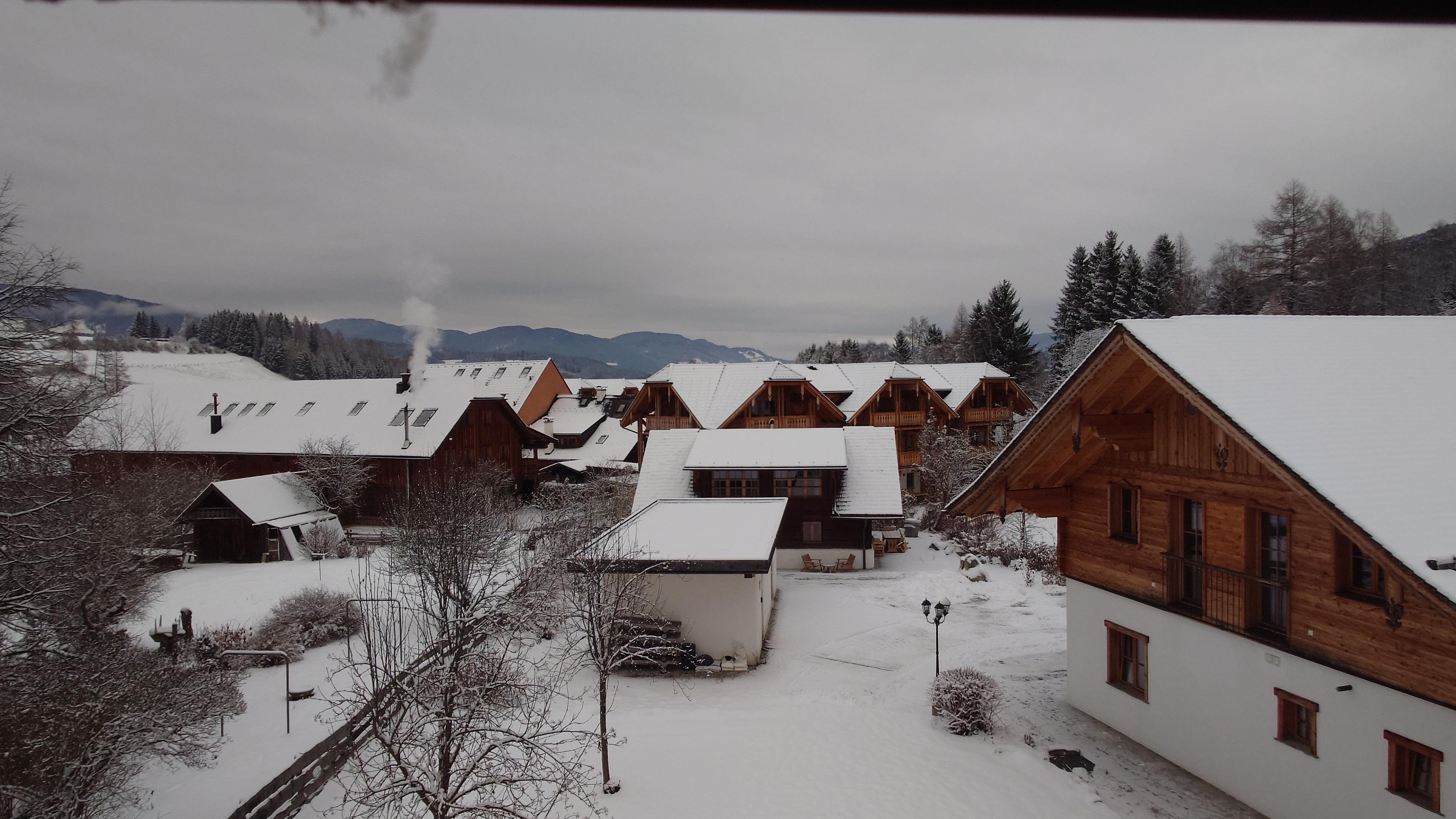 Blick aus dem Dachfenster 