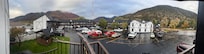 Panoramic view from my room door