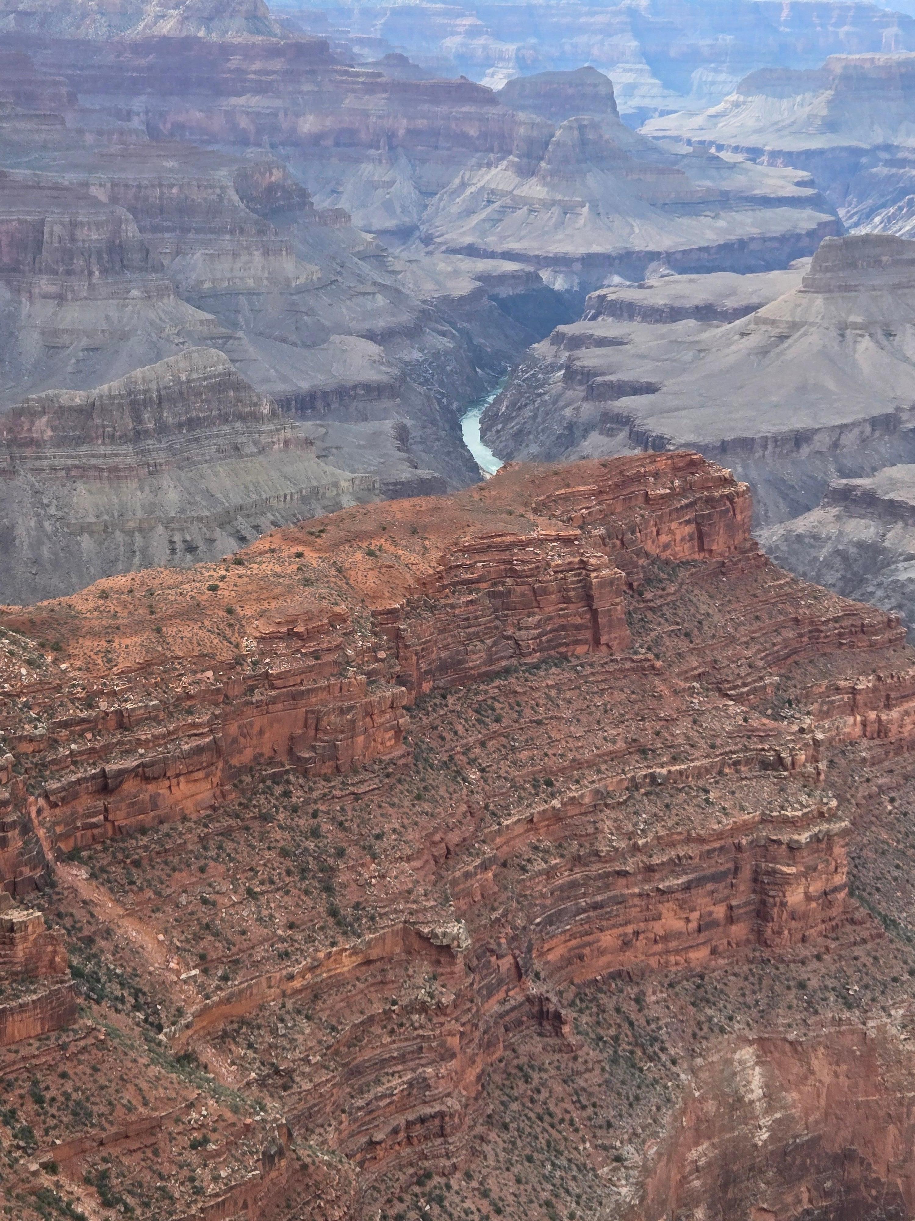 One of the great views from the Grand Canyon