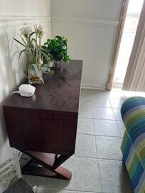 This place has not been properly cleaned in months. There was layers of dust, grim, and stains on every piece of furniture and bedding covers.