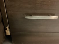 Chipped furniture, more than one.