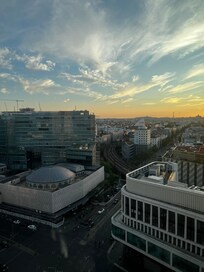 View from hotel room
