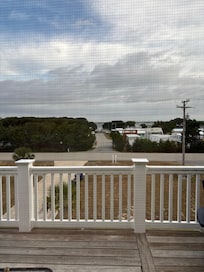 View from front balcony