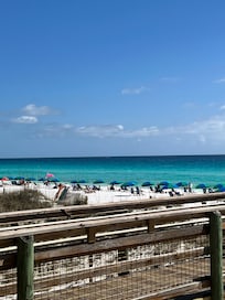 View from Sand Flea Community bar