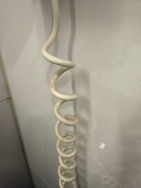 Filo asciuga capelli polvere non fatta da mesi