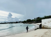 Beach near property