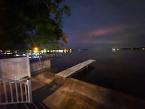 View from downstairs deck overlooking the lake