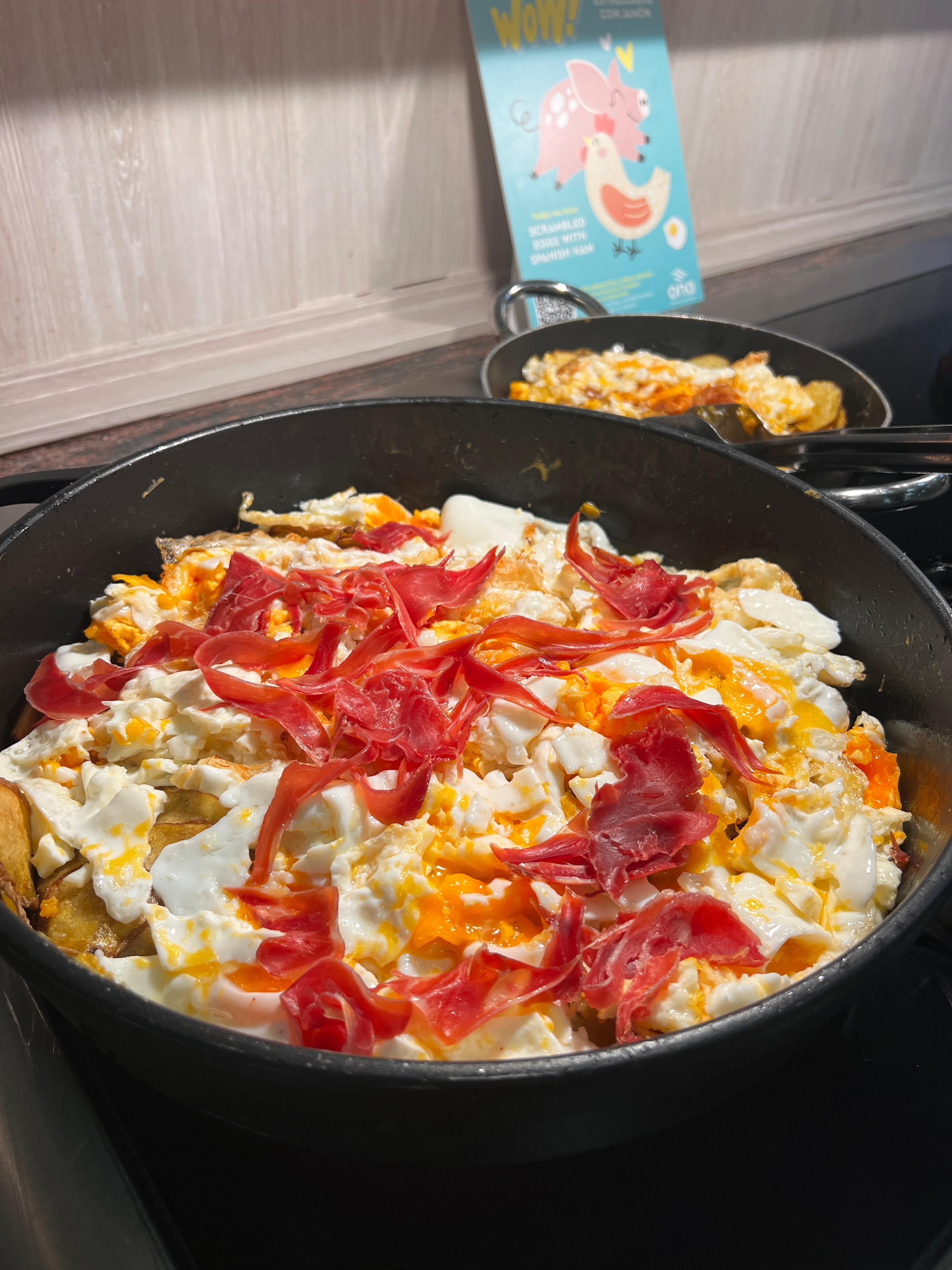 Délicieux plat mais au pdj 