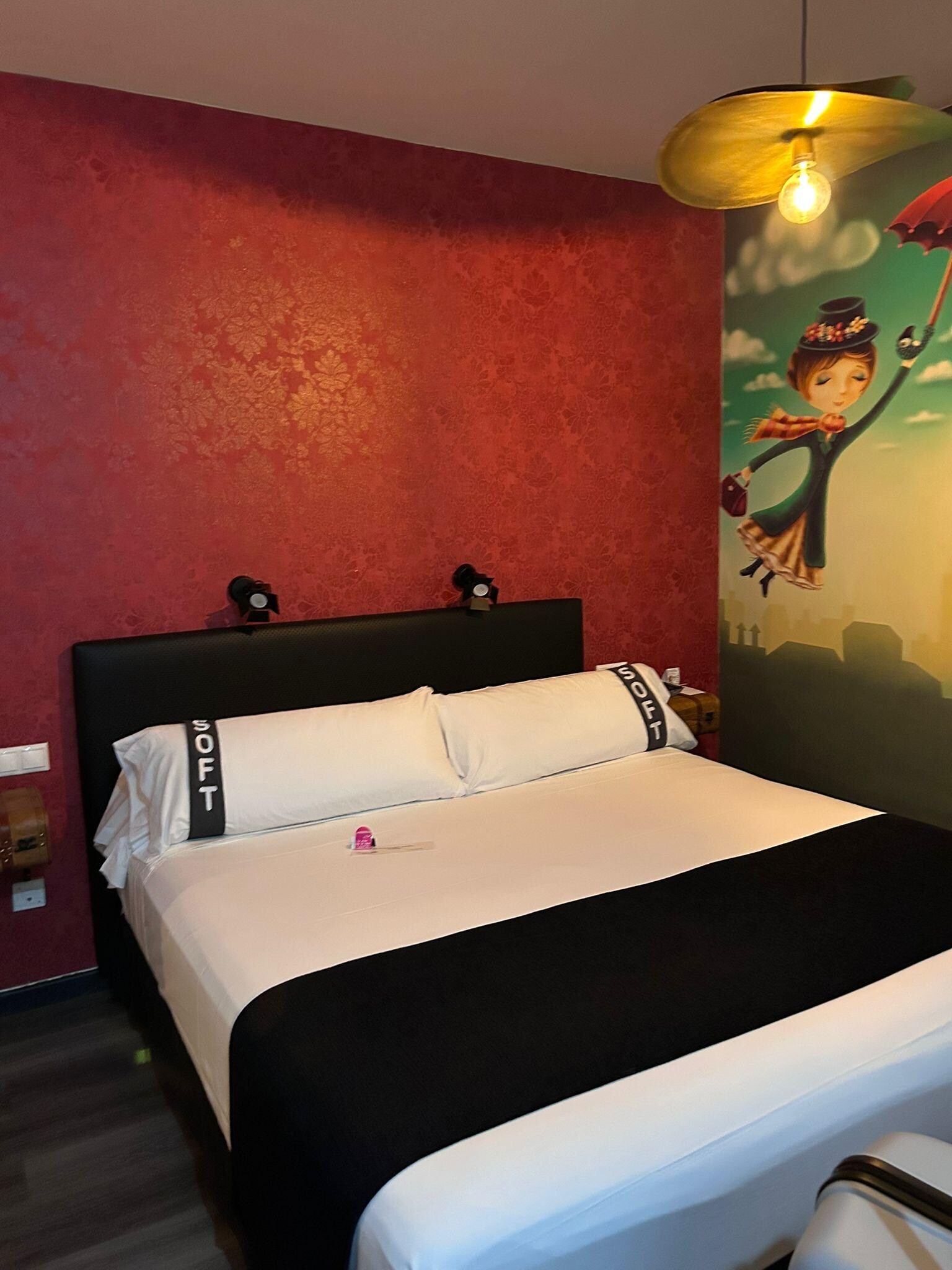 Unser Zimmer.
