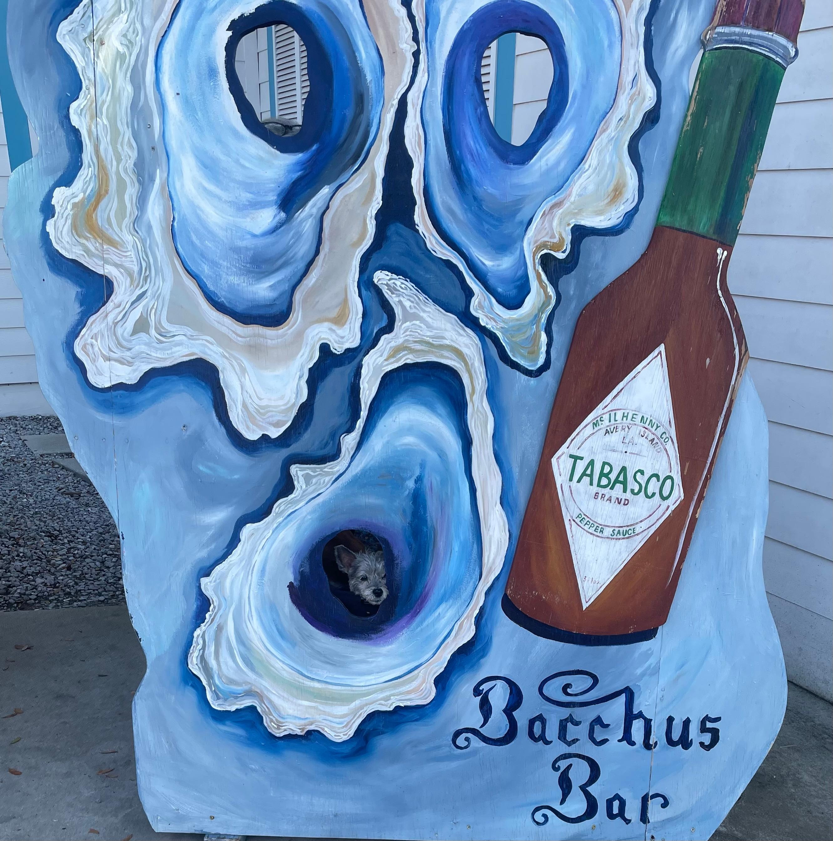 Our little pearl 🥰 Bacchus on the Beach restaurant, about a 10 min walk!