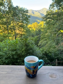 View from deck of cabin!