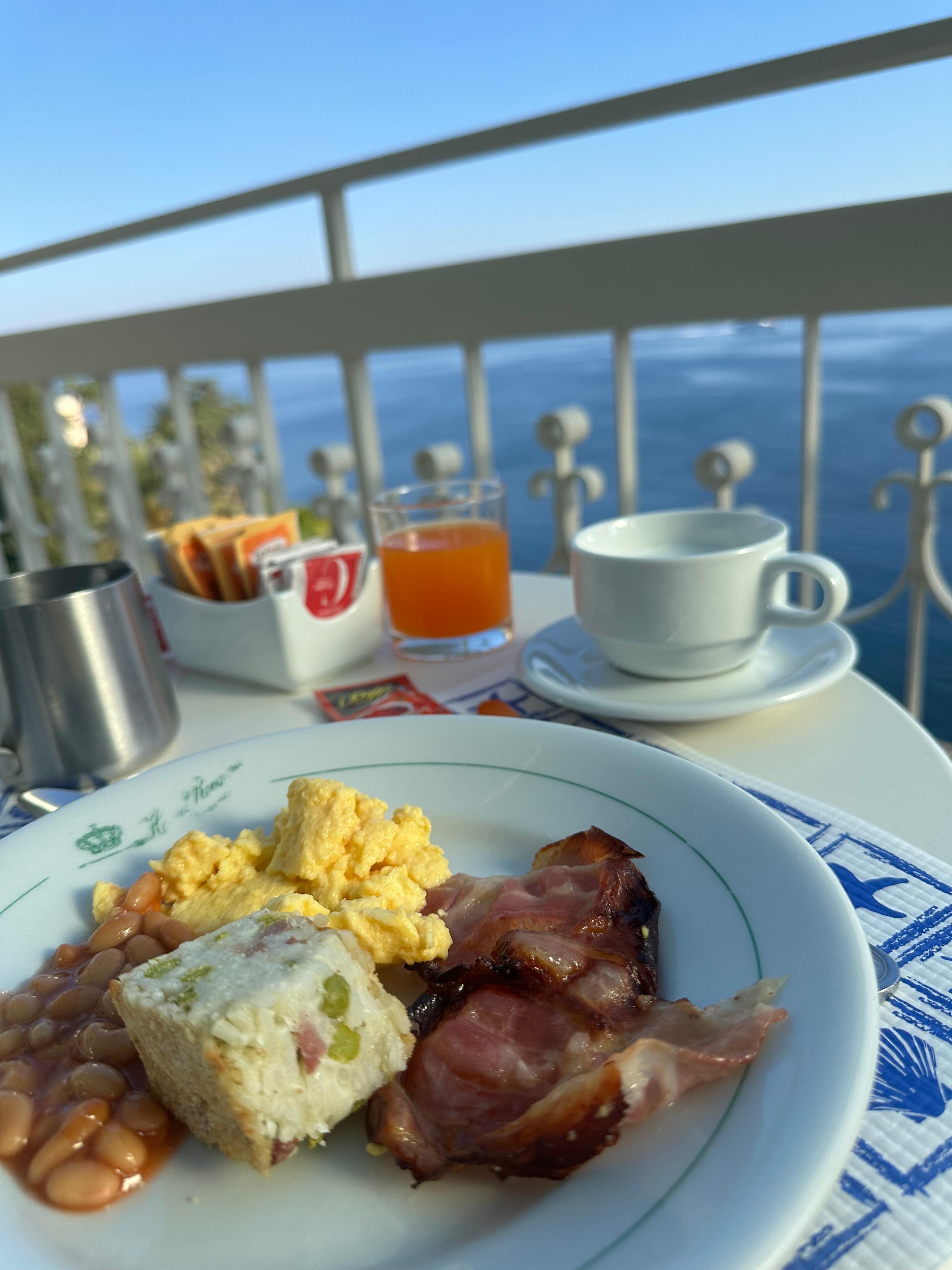 Breakfast view 