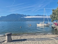 By the lake