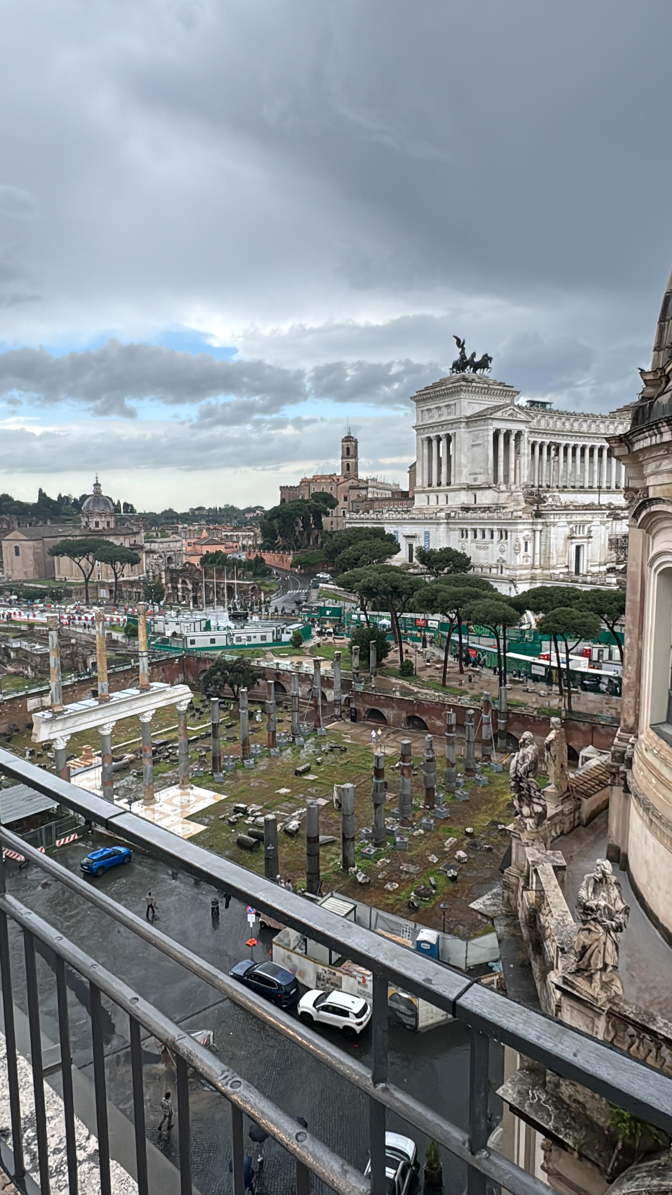 View from the roof top 