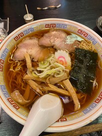 夜の小腹に昭和風のラーメン