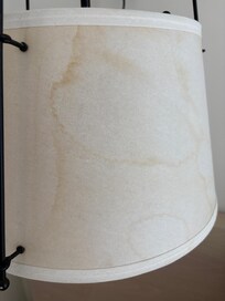 Lamp shade stained