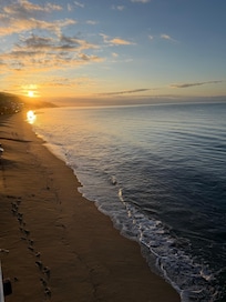 Sunrise from deck happy hour